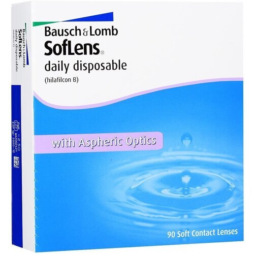     Bausch & Lomb Soflens Daily Disposable, 90 ., R 8,6, D -4  -     , -  