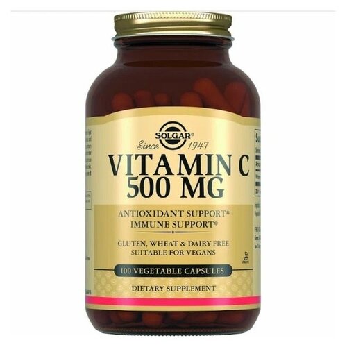 ���� Solgar Vitamin C ����., 500 ��, 100 ��.