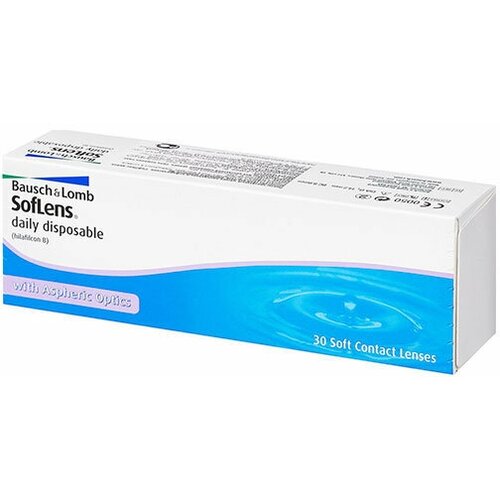     Bausch & Lomb Soflens Daily Disposable, 30 ., R 8,6, D -3,25  -     , -  