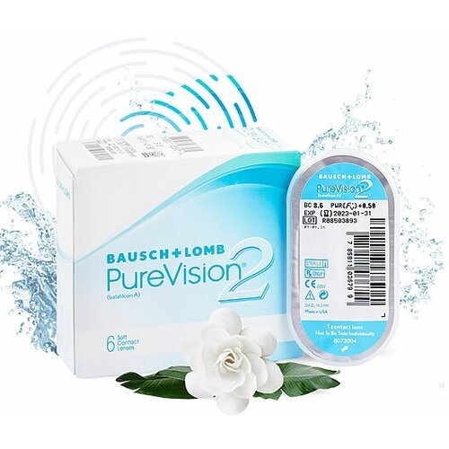     Bausch & Lomb PureVision 2 HD., 6 ., R 8,6, D -11,5  -     , -  