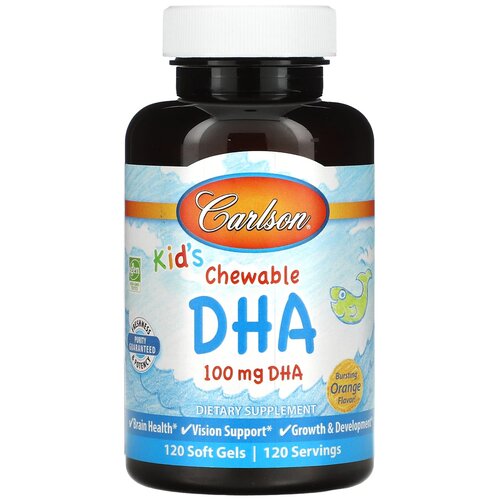 ���� Kid's Chewable DHA ���. ���., 100 �, 120 ��., ��������