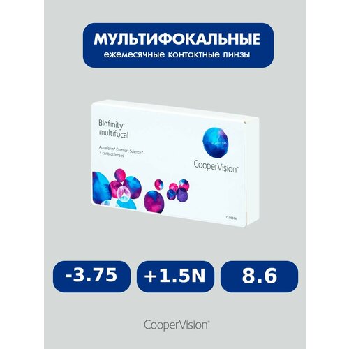 ���� Biofinity Multifocal (3 �����) 8.6, -3.75, +1.5N