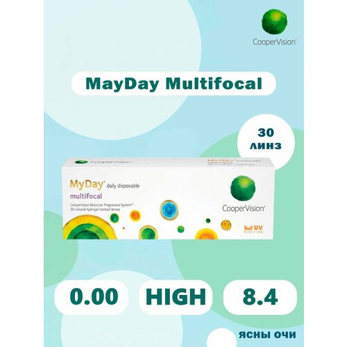 ���� Myday multifocal (30 ����), 8.4, 0.0, HIGH (�� +2.00 �� +2.50)
