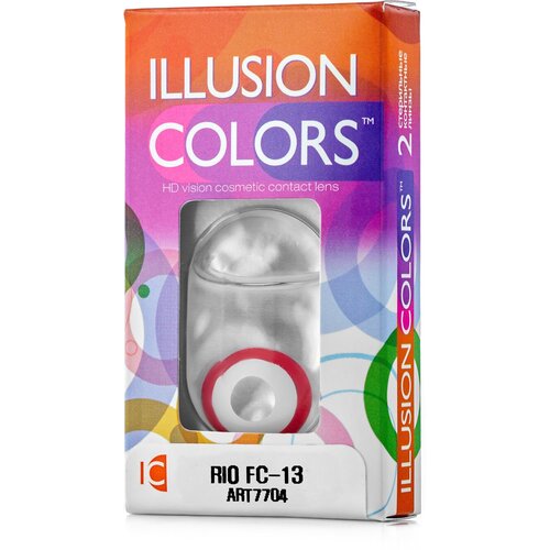     ILLUSION olors Rio, 2 ., R 8,6, D 0, fc-13  -     , -  