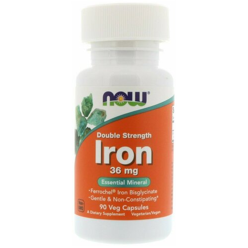 ���� NOW Iron Chelate 36 mg 90 caps / ��� ����� ������ 36 �� 90 ����