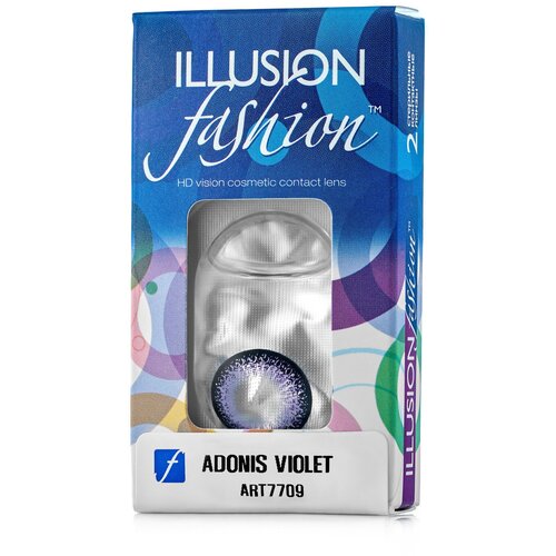     ILLUSION Fashion Adonis, 2 ., R 8,6, D 0, violet  -     , -  