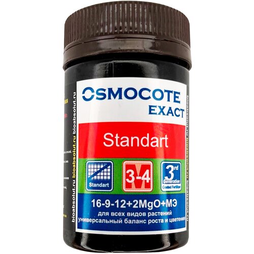   Osmocote Exact Standard 3-4   , NPK 16-9-12+2MgO+ 50  5139175  -     , -,   