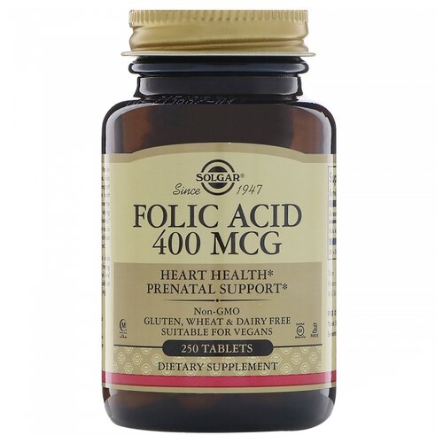 ���� Solgar Folic Acid ���., 400 ���, 300 �, 250 ��.