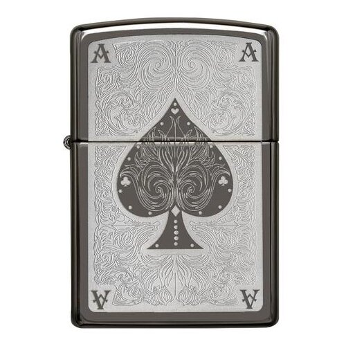      ZIPPO 28323 Ace   Black Ice -   -     , -,   