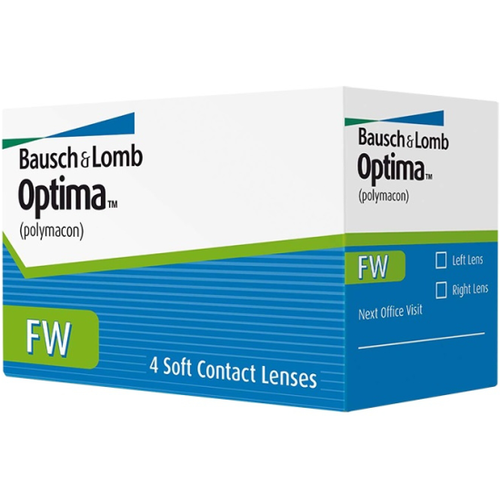 ���� ���������� ����� BAUSCH+LOMB Optima FW, 4 ��., R 8,7, D -4,75, 1 ��.