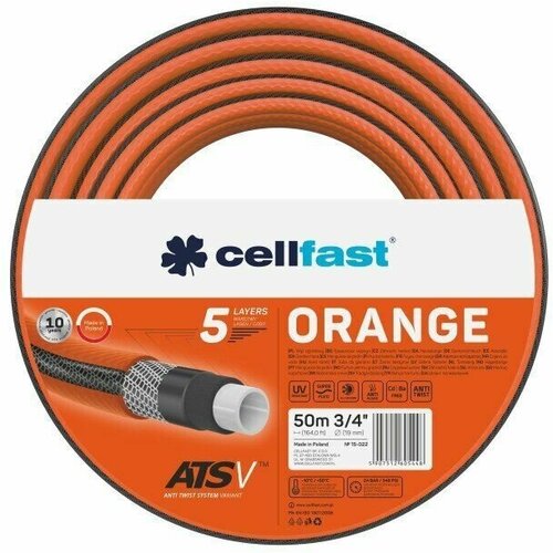     5  ORANGE 3/4 50  Cellfast 15-022  -     , -,   