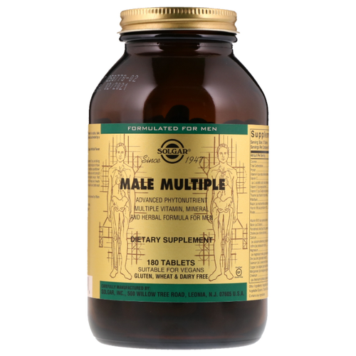 ���� Solgar Male Multiple ���., 500 ��, 680 �, 180 ��.