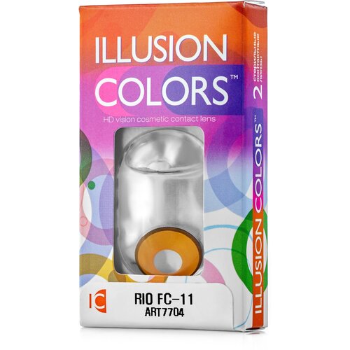     ILLUSION olors Rio, 2 ., R 8,6, D 0, fc-11  -     , -  