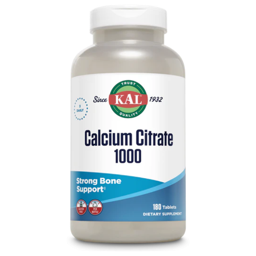    KAL Calcium Citrate 1000, 460 , 1000 , 180 .  -     , -  