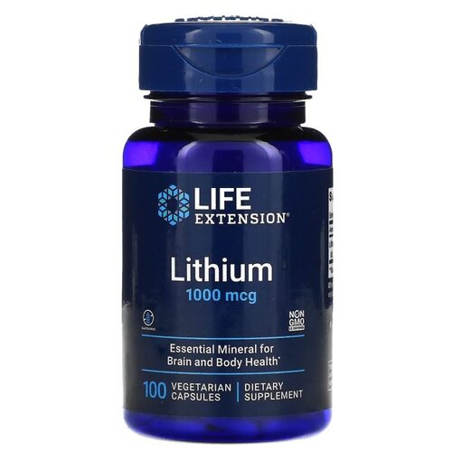    Life Extension Lithium, 50 , 1000 , 100 .  -     , -  