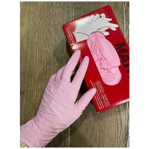     MATRIX Pink Nitrile, : , : XS, 100 . (50 ), 7   -   -     , -  