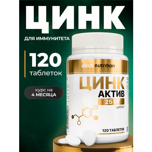 ���� ���� / ZINC aTech nutrition 120 ��������