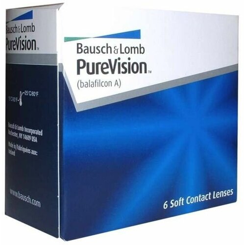     Bausch & Lomb PureVision, 6 ., R 8,6, D -1,5  -     , -  