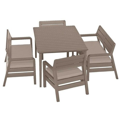      Allibert Delano Set With Lima Table 160 (2 , 2 , ),   -     , -,   