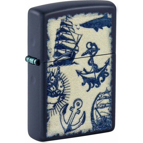    ZIPPO Nautical Design   Navy Matte, /, , , 38x13x57   -     , -,   