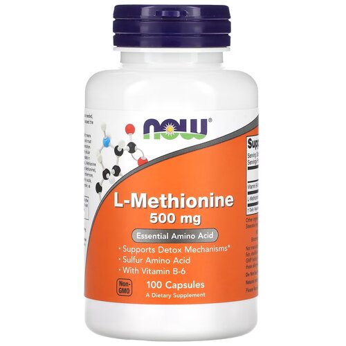    NOW L-Methionine, 260 , 500 , 100 .  -     , -  