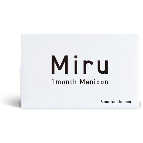     Menicon Miru 1month, 6 ., R 8,6, D -2,75, , 1 .  -     , -  