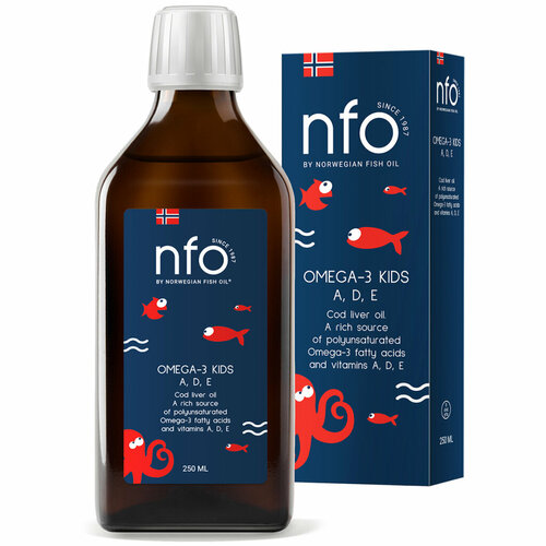 ���� Norwegian Fish Oil �����-3 ��� ������ ������ + �������� �, �, � ��� ����� � �������� ������ 250��