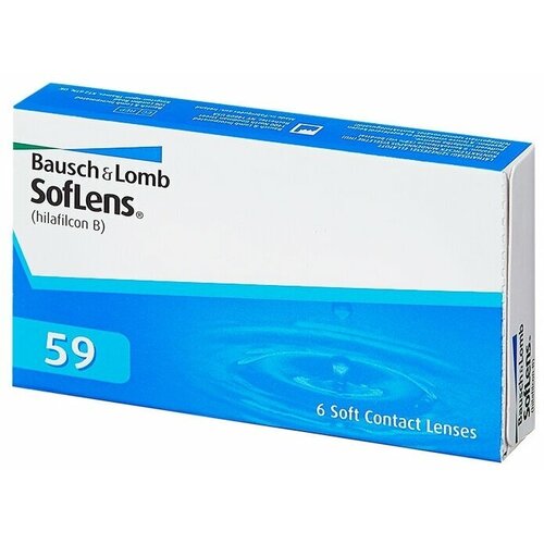     Bausch & Lomb SofLens 59, 6 ., R 8,6, D -1,25  -     , -  