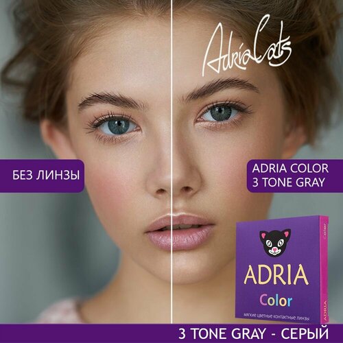     ADRIA Color 3 tone, 2 ., R 8,6, D -10, gray, 1 .  -     , -  