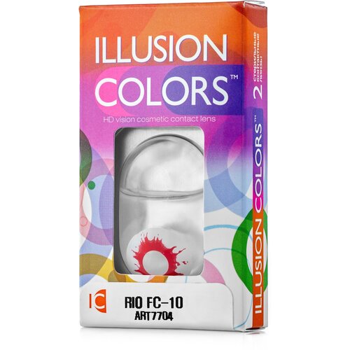     ILLUSION olors Rio, 2 ., R 8,6, D 0, fc-10  -     , -  