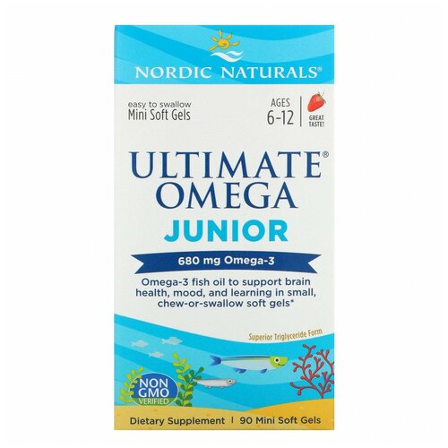   Nordic Naturals Ultimate Omega Junior (680 ) 90 -  -     , -  