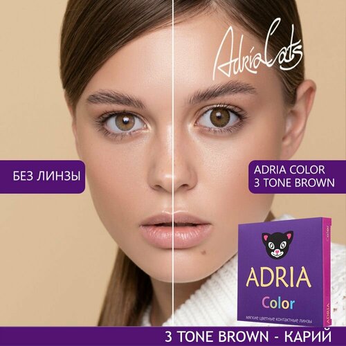     ADRIA Color 3 tone, 2 ., R 8,6, D -10, brown, 1 .  -     , -  