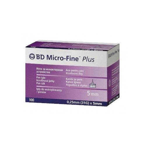     - BD Micro-Fine Plus, 5  x 0.25 , : 31G, 100 .  -     , -  