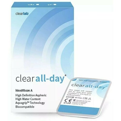     Clearlab Clear All-day, 6 ., R 8,6, D +3,75, 1 .  -     , -  