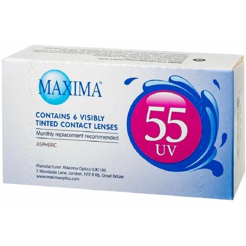     Maxima 55 UV Aspheric, 6 ., R 8,6, D -5,25, , 1 .  -     , -  