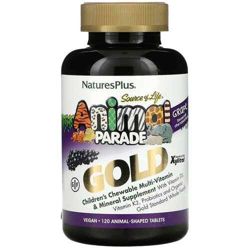   Nature's Plus Source of Life Animal Parade Gold     ,   , 120 .     -     , -  