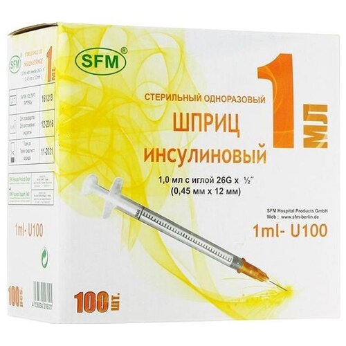     SFM U-100 , 12  x 0.45 , : 26G, 1 , 100 .  -     , -  