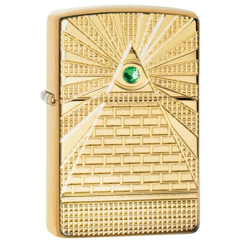 ���� ������������ ���������� ��������� ZIPPO Armor� 49060 Eye of Providence Design � ��������� High Polish Brass - ���������� ���