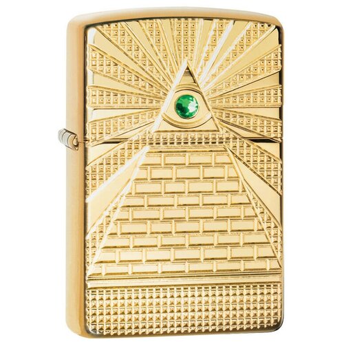      ZIPPO Armor 49060 Eye of Providence Design   High Polish Brass -    -     , -,   