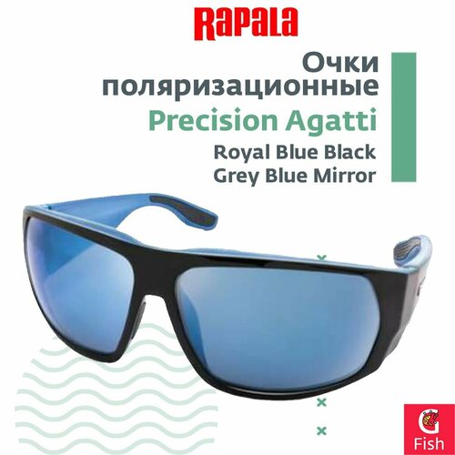 ���� ���� ��� ������� ��������������� ������� RAPALA Precision Agatti Royal Blue Black Grey Blue Mirror