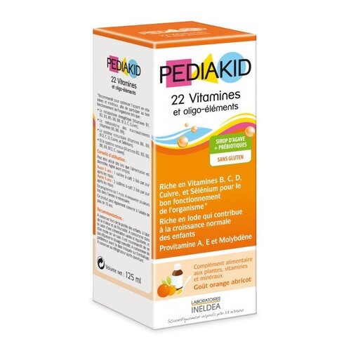   PEDIAKID 22 Vitamins and Oligo-elements ., 125 , 150 ,   -     , -  