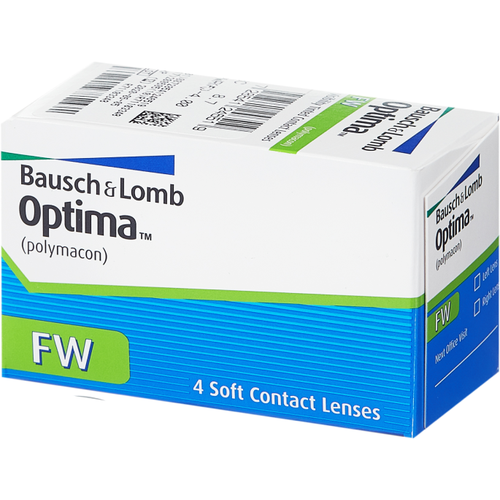     Bausch & Lomb Optima FW, 4 ., R 8,7, D -0,75  -     , -  