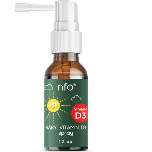   NFO Baby Vitamin D3 Spray ., 10 , 20 , 70   -     , -  