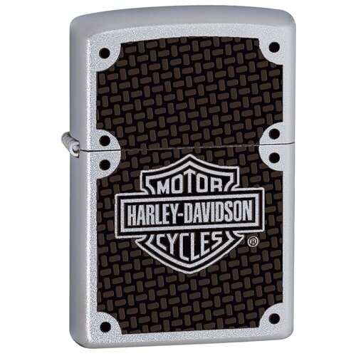   Zippo Harley-Davidson Carbon Fiber   Satin Chrome, /, , 24025