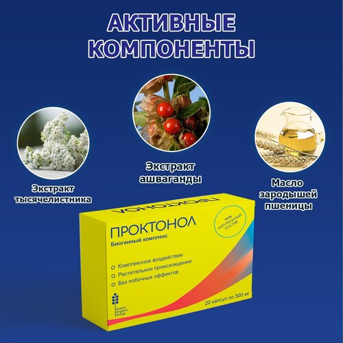 ���� �������� �� �������� Proctonol, 1 ��, 20 ������