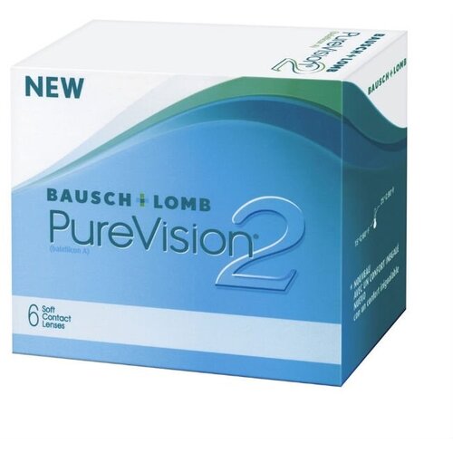     Bausch & Lomb PureVision 2 HD., 6 ., R 8,6, D +4  -     , -  