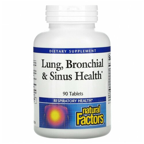   Natural Factors Lung Bronchial & Sinus Health (  ) 90   -     , -  