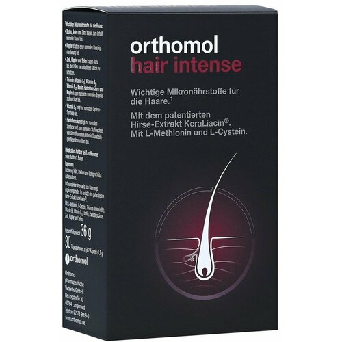 ���� Orthomol Hair Intense - ������� ���� ������ (��������) 60 ������ (���� 30 ����) �������� ��� �������� � ������� �����