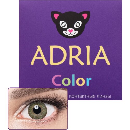     ADRIA Color 3 tone, 2 ., R 8,6, D -6, green, 1 .  -     , -  