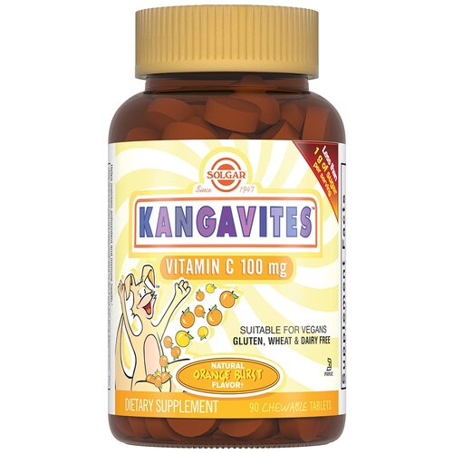 ���� Solgar Kangavites Vitamin C ���., 100 �, 90 ��., ��������